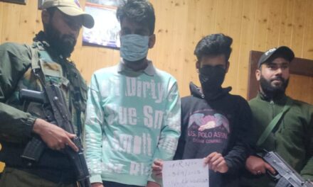 Police arrests 03 drug peddlers in Baramulla; Contraband substances recovered