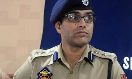 DIG Imtiaz Ismail Parry Posted At SHQ (Sp-Ops) SSB Srinagar