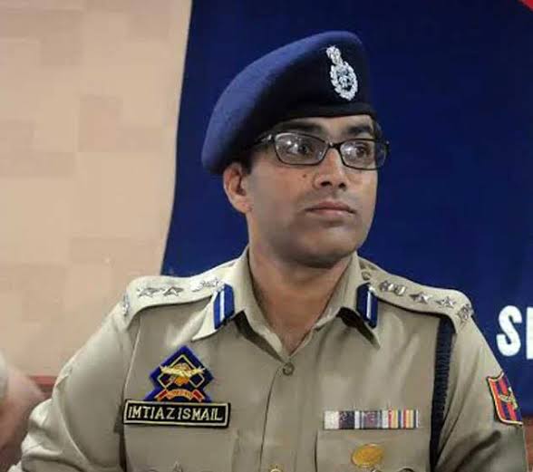 DIG Imtiaz Ismail Parry Posted At SHQ (Sp-Ops) SSB Srinagar