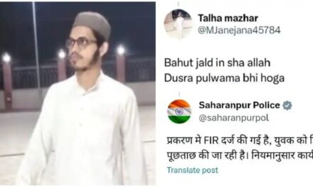 UP police detain Deoband madrasa student for threatening Pulwama-like attack on X