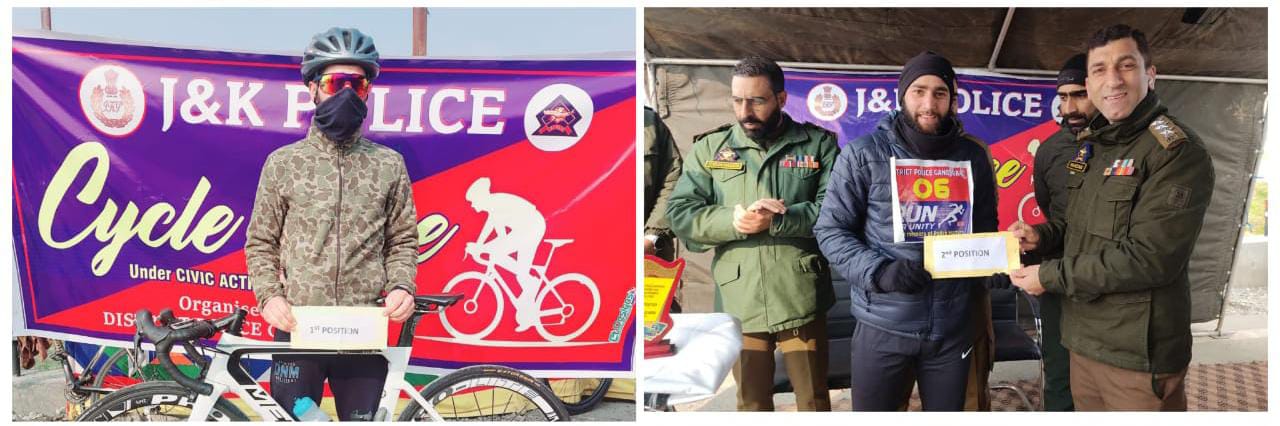 Police organises Cycle Race in Ganderbal