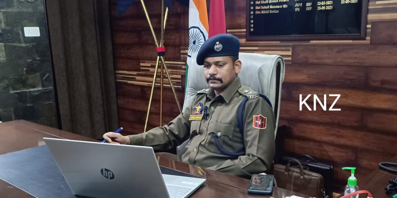 Two individuals arrested for uploading and sharing hateful content on social media:SSP Ganderbal Nikhil Borkar