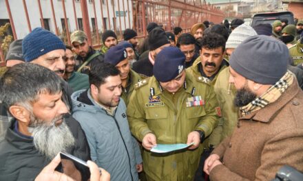 IGP Kashmir visits North Kashmir’s Baramulla district;Conducts inspection of Police Drug De-addiction Centre;Visits under-construction Police Post, PS Baramulla