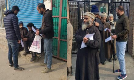 Excise Team Ganderbal takes strides against Drug Abuse, Narcotic Crops Cultivation