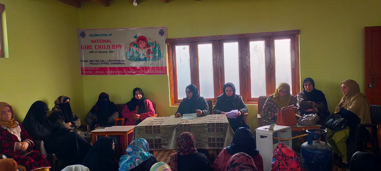 TLSC Ganderbal celebrated National Girl Child Day.