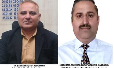 2 ACB officers awarded police medal on Republic Day eve