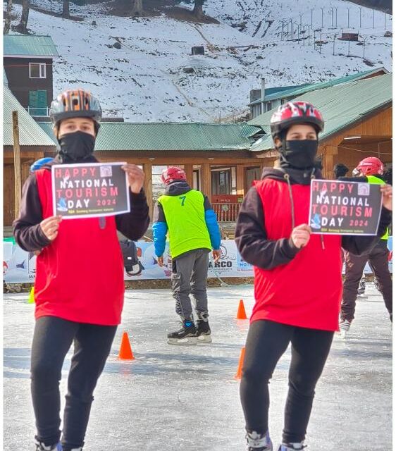 National Tourism Day celebrated at tourist resort Sonamarg.