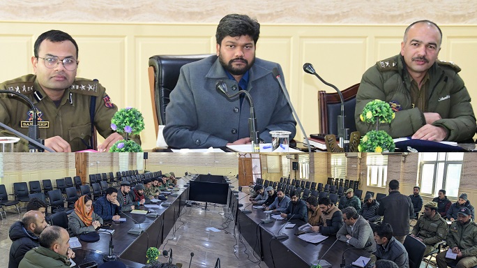 DC calls for proactive coordination for addressing development, law & order issues