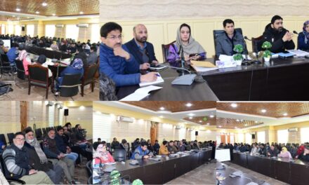Training cum Workshop on MCC implementation held at Ganderbal