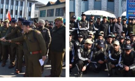 DIG SKR flagged off group of students for Bharat Darshan Tour