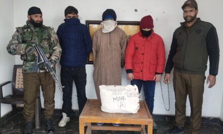 3 drug Peddlers arrested in Ganderbal:Police