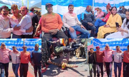 CRPF 118BN celebrated ‘Holi’ at Gund Ganderbal