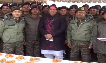 Nation continues to flourish despite ‘some untoward events’ on our borders at times: Rajnath Singh at Ladakh