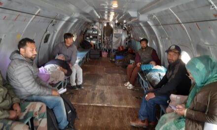 IAF airlifts to Srinagar two patients from Kargil needing urgent medical aid