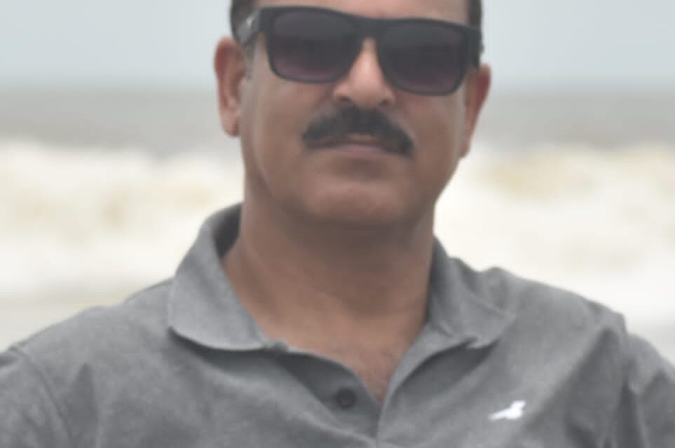 Food and Supplies Association Jammu Kashmir District President Ganderbal and TSO Lar Manzoor Ahmad greets people on Eid ul Fitr