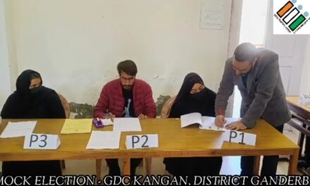 Mock Election energizes students at GDC Kangan