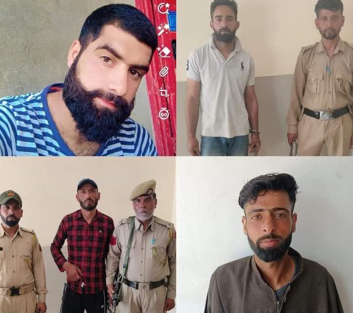 Police books a terrorist associate under PSA & 04 notorious drug smugglers under PIT-NDPS Act