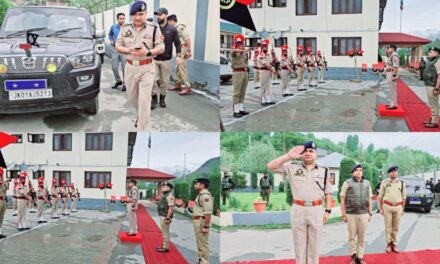 Amarnath Yatra 2024:IGP Kashmir along with DIG CKR chairs joint security coordination meeting at DPO Ganderbal.
