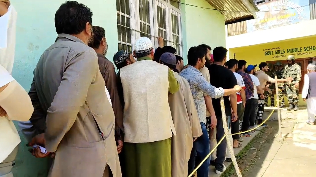 First time voters in Handwara, Langate poll for development, release of those languishing in jails
