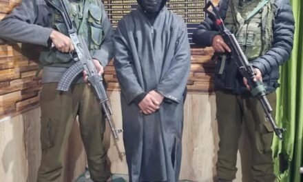 Sopore Police arrested one drug peddler and recovered Contraband Substances