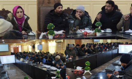 Training for Enumerators under Mission Yuva held at Ganderbal