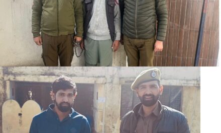 TWO NOTORIOUS BOVINE SMUGGLERS BOOKED UNDER PSA BY JKP IN NAGROTA AND JHAJJAR KOTLI AREA OF JAMMU