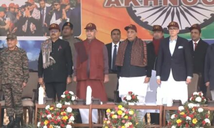 Rajnath Singh in Akhnoor to celebrate ‘Veterans Day’