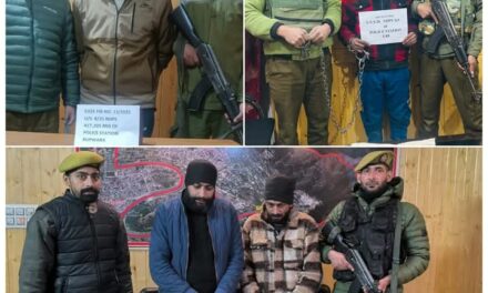 Police arrests 04 drug peddlers; Contraband substances, Cash recovered