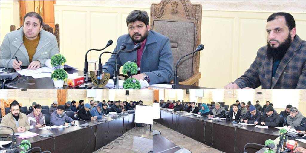 DDC Ganderbal reviews physical & financial progress under District Capex 2024-25