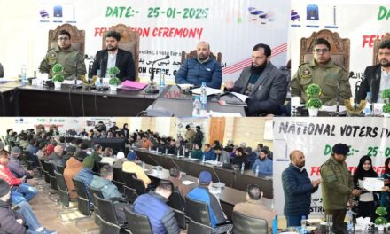 District Admin Gbl observes 15th National Voters’ Day;DEO administers NVD pledge to participants