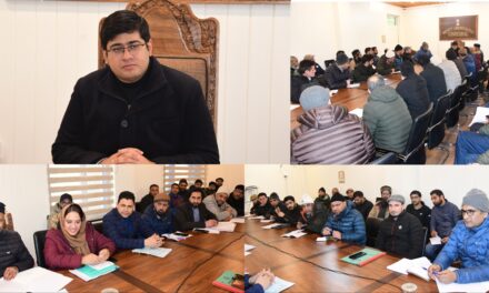 Jatin Kishore reviews functioning of Revenue Department