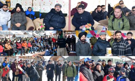 Satish Sharma inaugurates maiden Skiing training program at Sonamarg