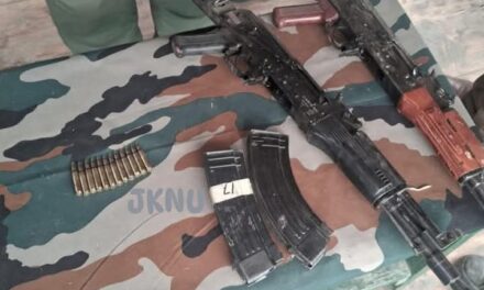 Arms, ammunition recovered during CASO in Karnah