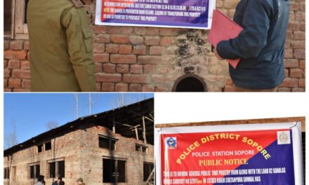 Property Worth Lacs Attached Under UAPA In Sopore: Police