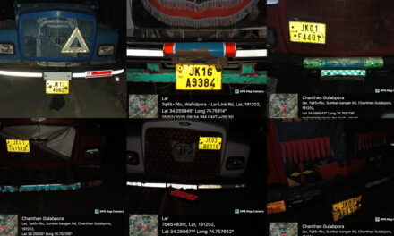 Ganderbal Police seizes 07 tippers involved in illegal extraction/ transportation of minerals.