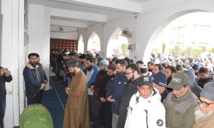 Funeral of Mirwaiz Umar Farooq’s Father-in-Law
