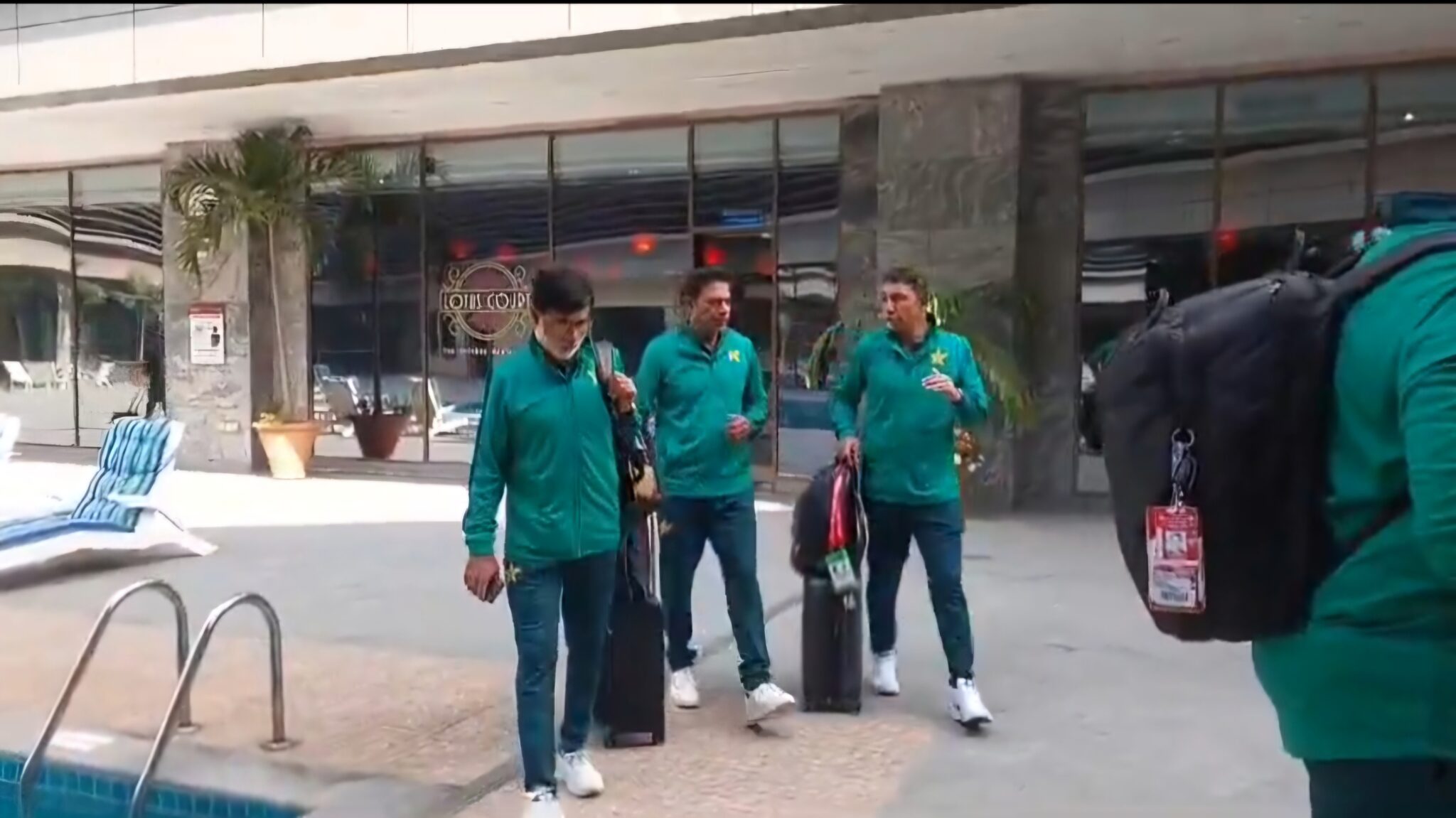 Pakistan team arrives in Dubai ahead of blockbuster match against India