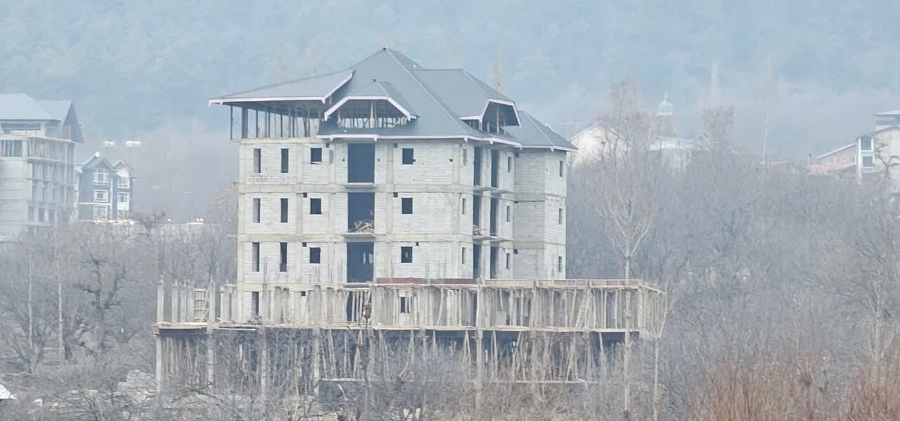 Illegal constructions in Pahalgam