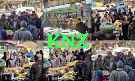 Market Checking Intensified in Kangan, Rotten Food Items Destroyed