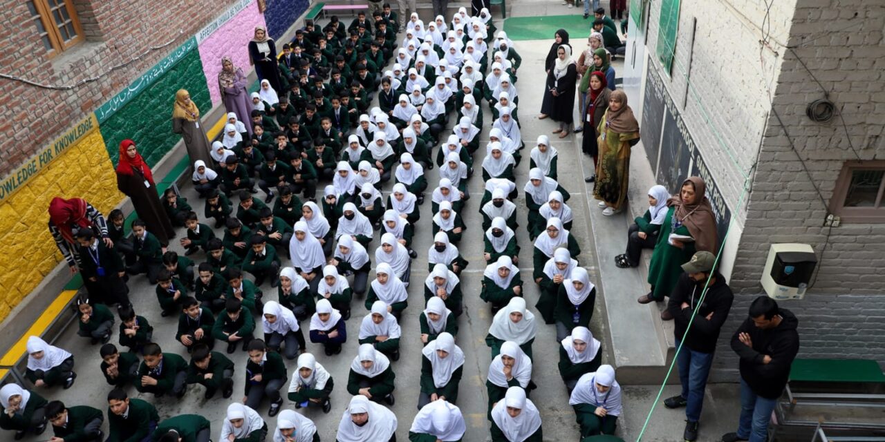 Schools reopen in Kashmir after three-month winter break