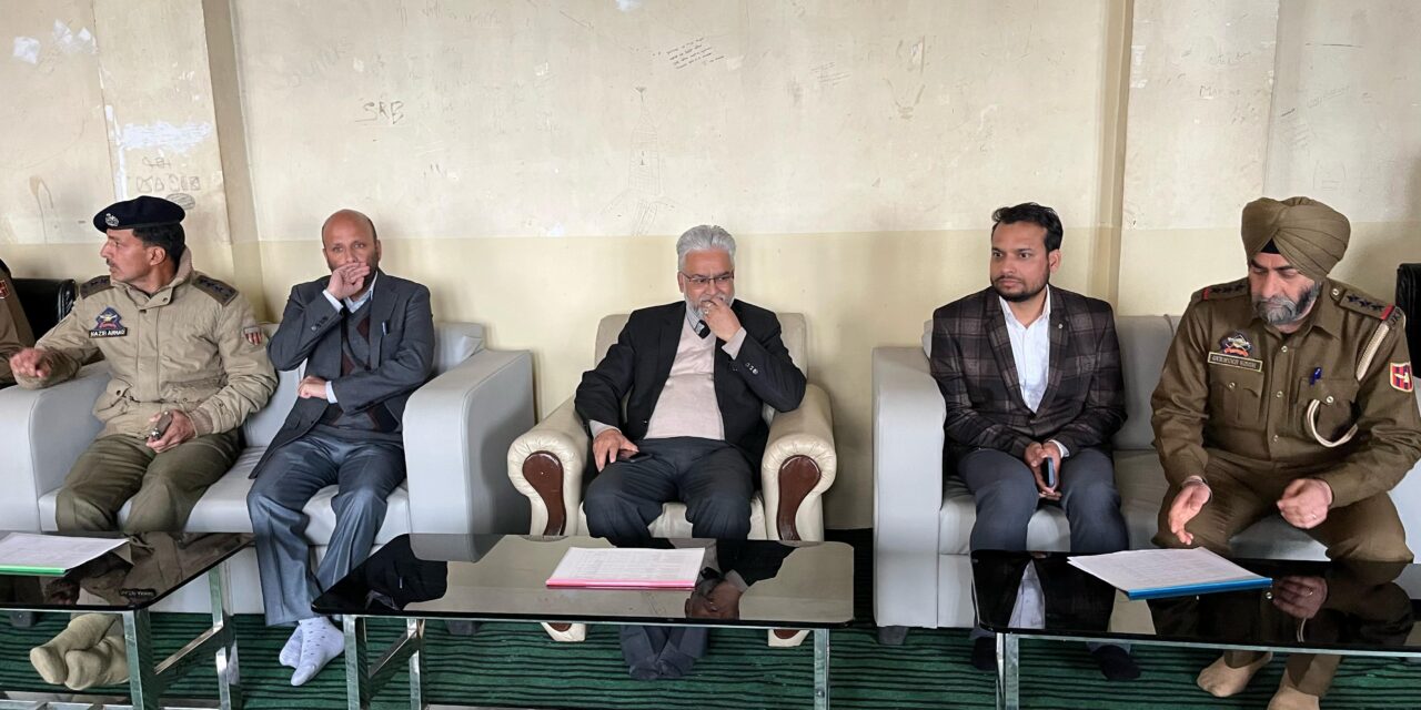 Chairman DLSA Ganderbal Conducts Inspection of Subsidiary Jail, Dignibal