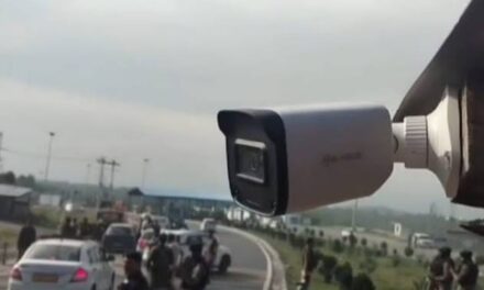 Kulgam Police install advanced surveillance tech on NH at Qazigund