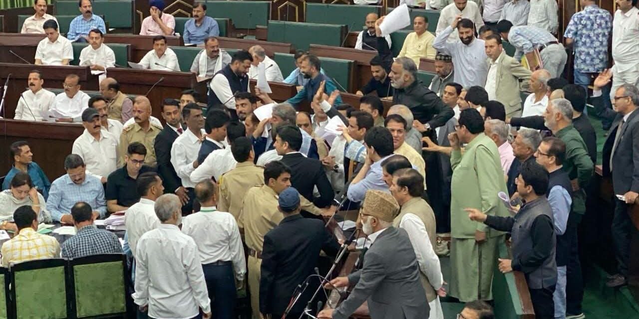 J-K Assembly adjourned for 15 minutes over Waqf Act protests