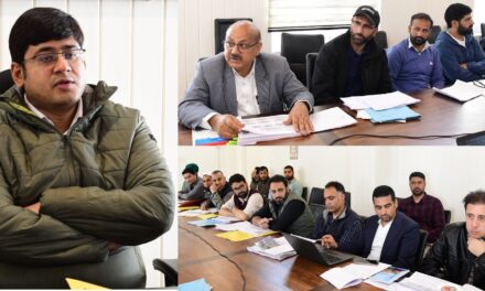 DC Ganderbal reviews functioning of Public Works Department
