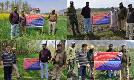 Ganderbal Police Attach Property Worth ₹3.47 Crore Under UAPA in Major Crackdown