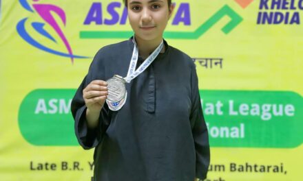 Suzain Nissar Shines at Khelo India National League, Wins Silver in Pencak Silat