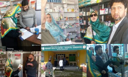 Preparations for SANJY 2025: Drug Control Team Inspects Medical Shops Along Baltal Route