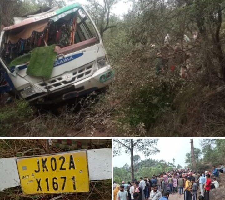 Casualties Feared, Several Others Injured As Bus Falls Into Gorge In Mendhar Poonch