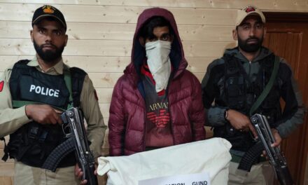 Notorious Drug Peddler Nabbed in Ganderbal; 9.8 Kg of Contraband Seized