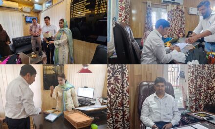 Muzamil Maqbool Takes Over as Executive Engineer of Water Supply Master Plan Division Srinagar